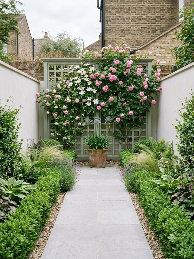 Small Narrow Garden Designs 
