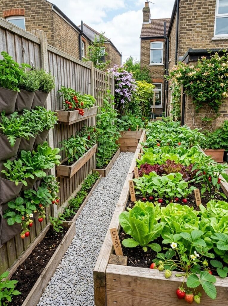 Small Narrow Garden Designs 