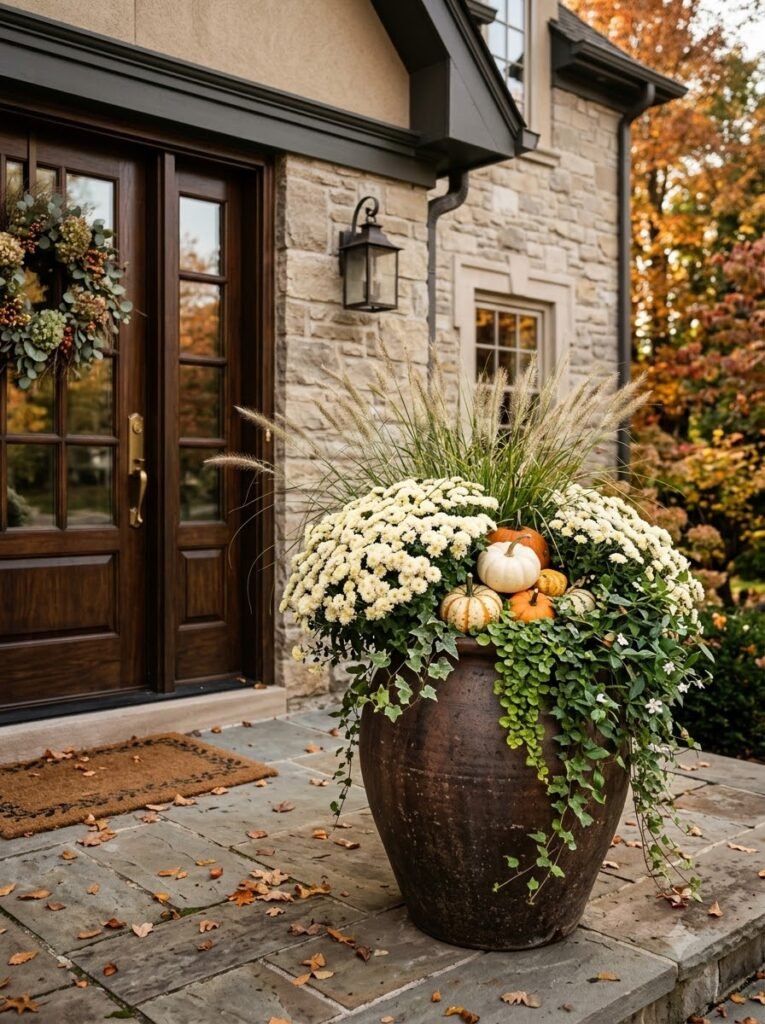 Fall Outdoor Planter Ideas