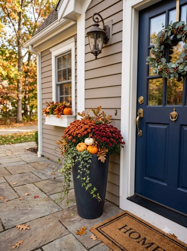 Fall Outdoor Planter Ideas