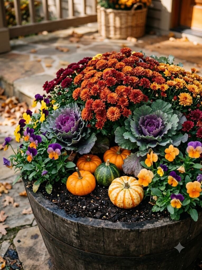 Fall Outdoor Planter Ideas