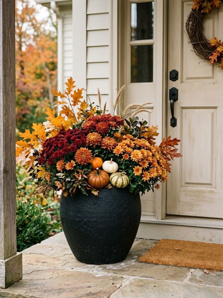 Fall Outdoor Planter Ideas