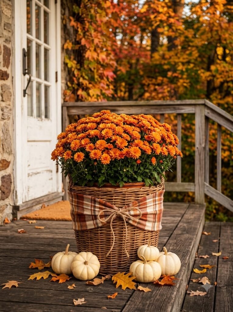 Fall Planter Ideas for Front Porches
