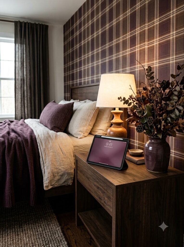Fall Plaid Wallpaper Ideas