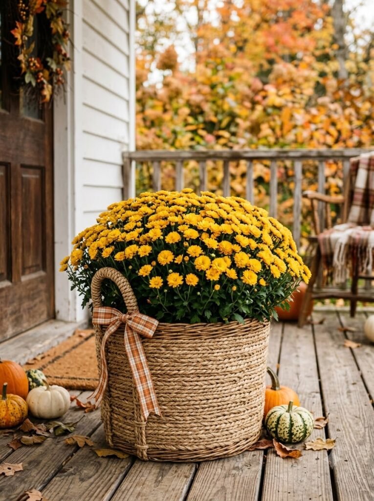 Fall Planter Ideas for Front Porches
