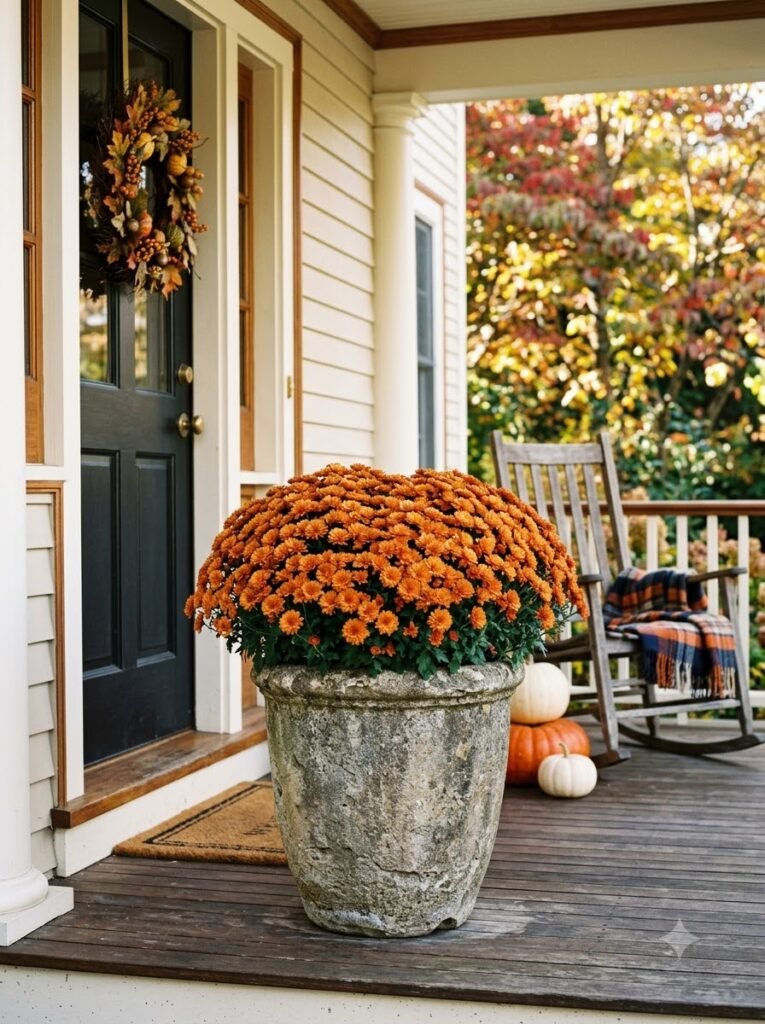 Fall Planter Ideas for Front Porches