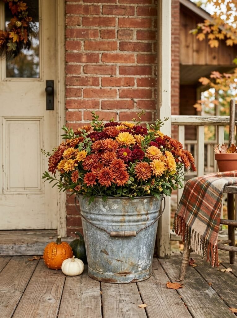 Fall Outdoor Planter Ideas