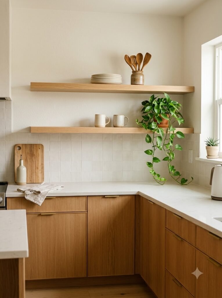 Small Kitchen Layout & Aesthetic