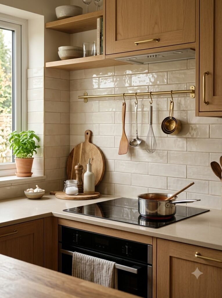 Small Kitchen Layout & Aesthetic