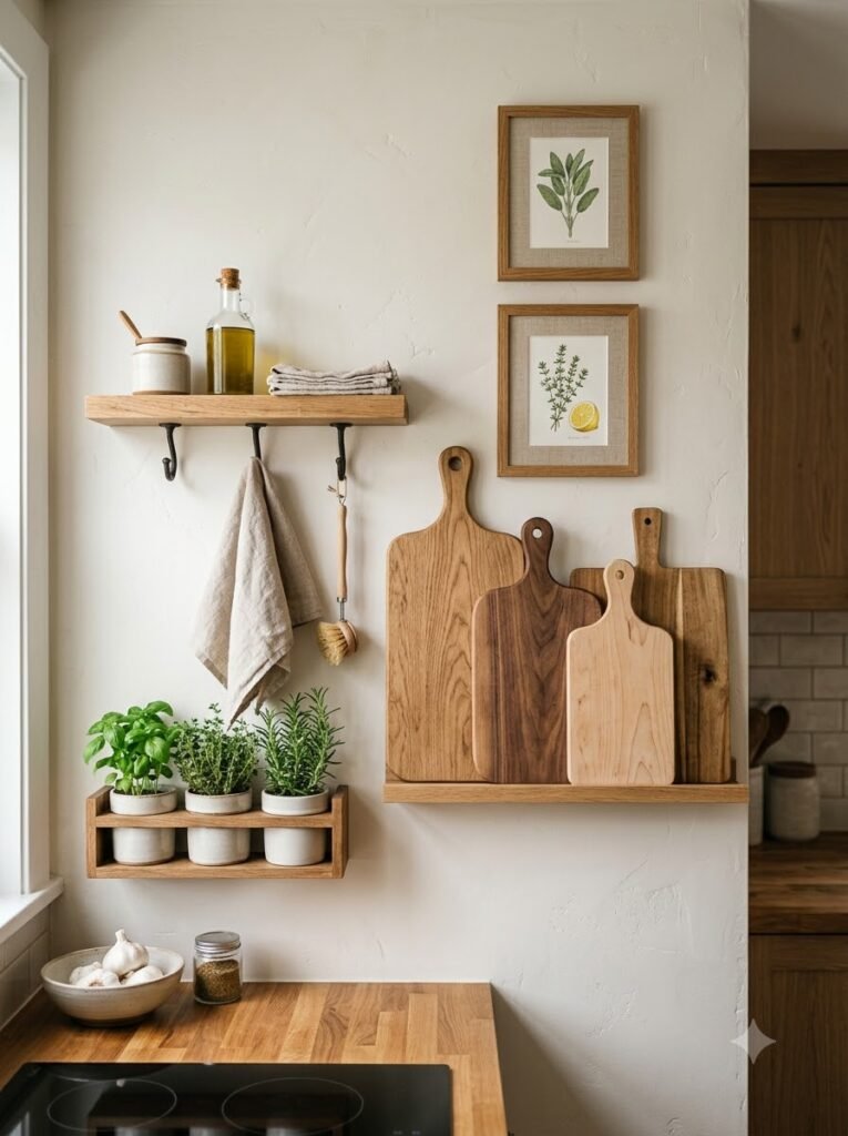 Small Kitchen Layout & Aesthetic