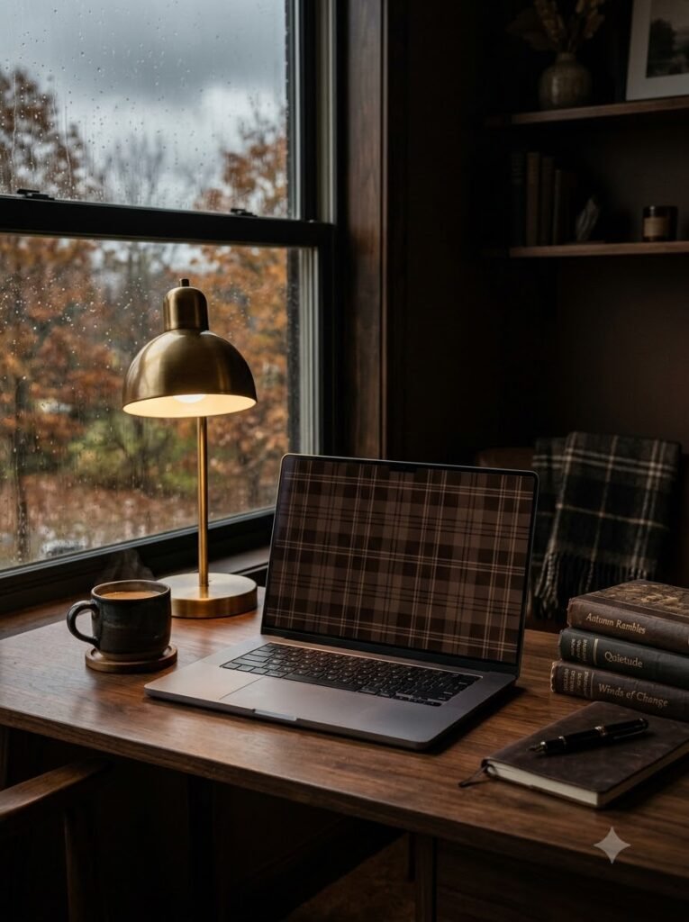 Fall Plaid Wallpaper Ideas