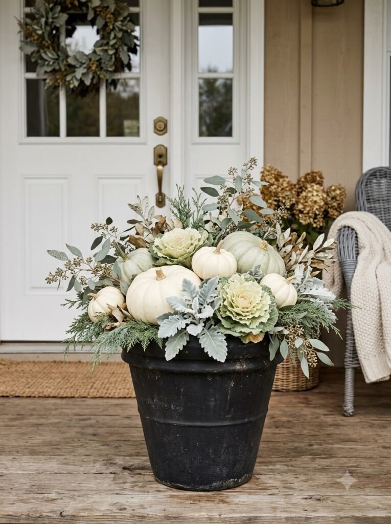 Fall Outdoor Planter Ideas