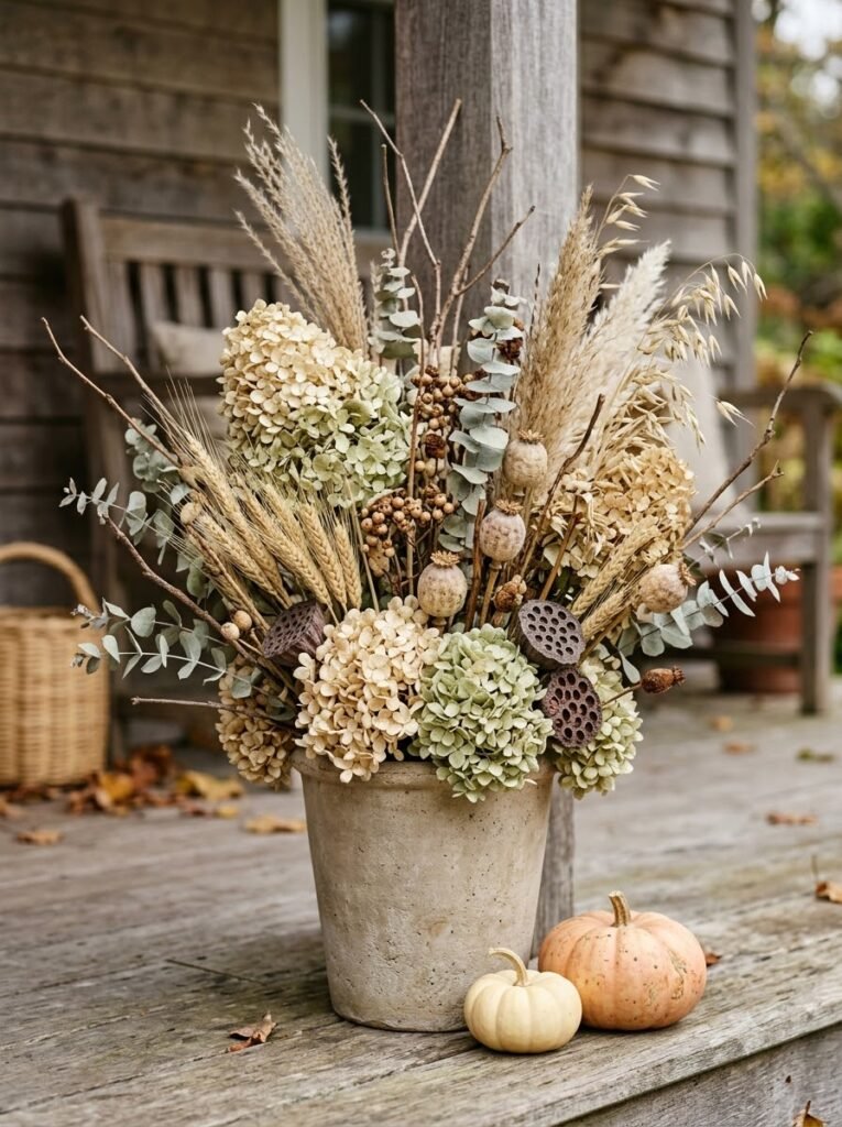 Fall Outdoor Planter Ideas