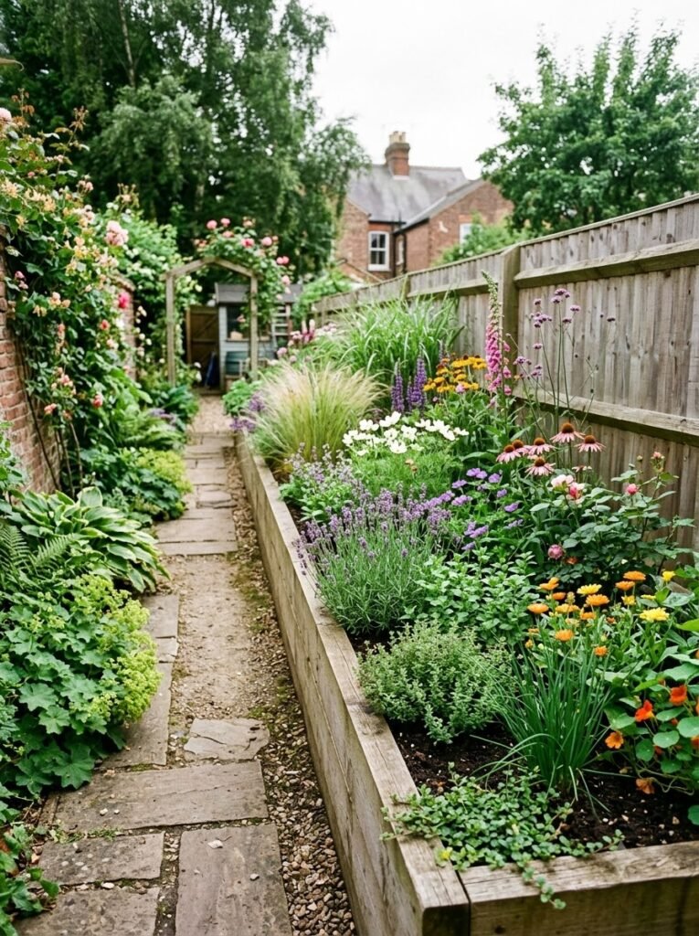 Garden Designs for Long Narrow Gardens
