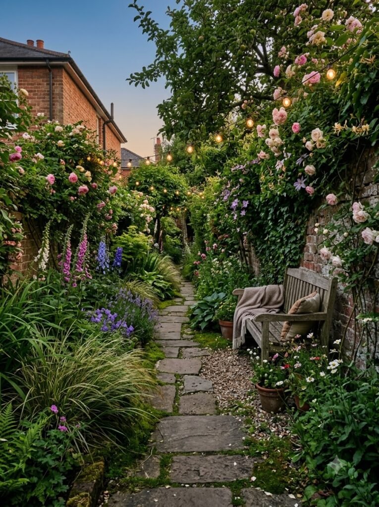 Garden Designs for Long Narrow Gardens