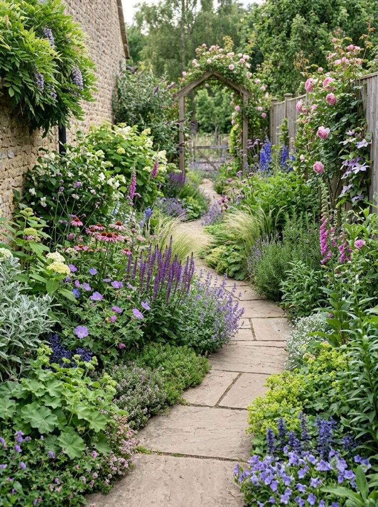 Garden Designs for Long Narrow Gardens
