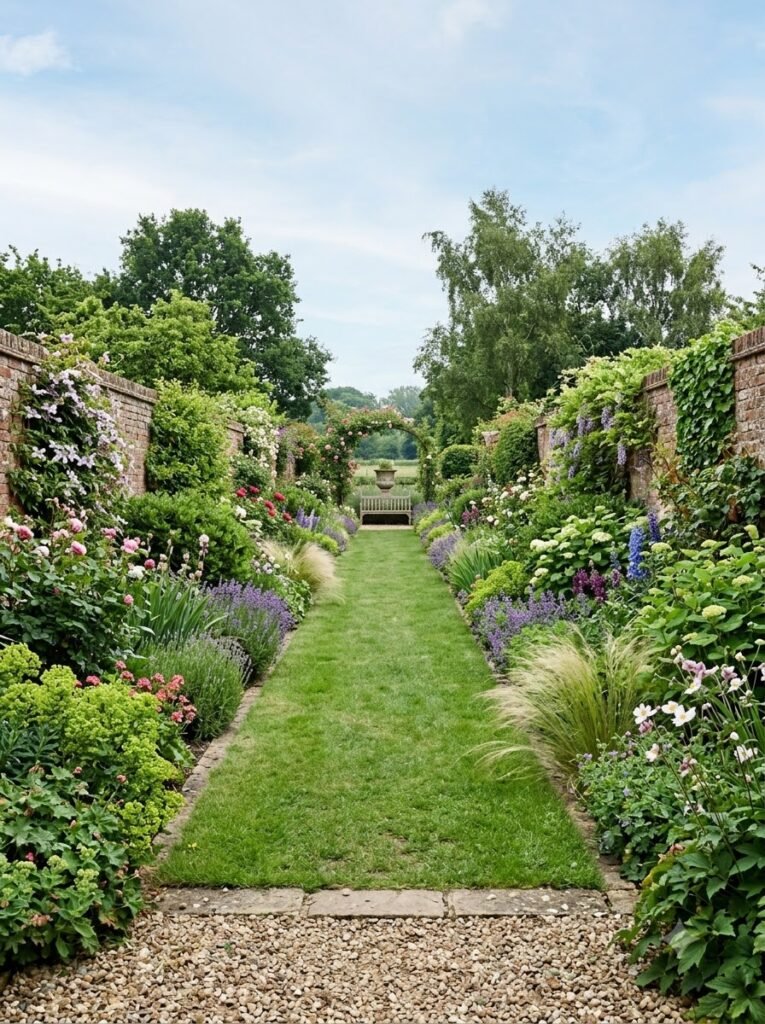 Garden Designs for Long Narrow Gardens