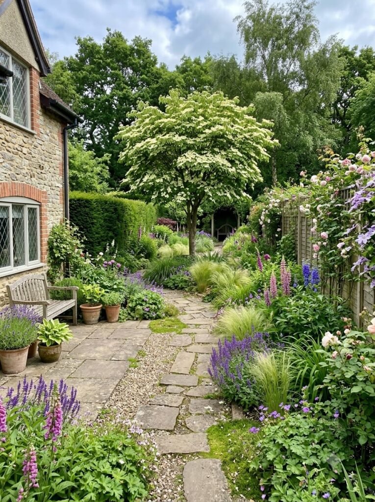 Garden Designs for Long Narrow Gardens