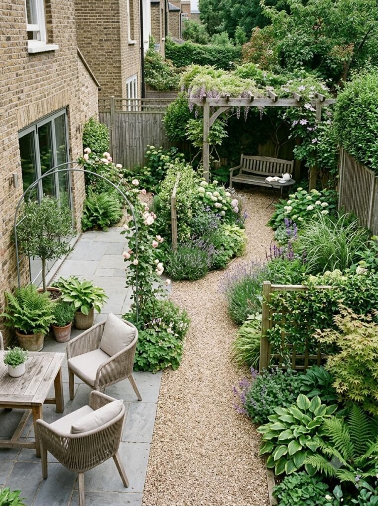 Garden Designs for Long Narrow Gardens