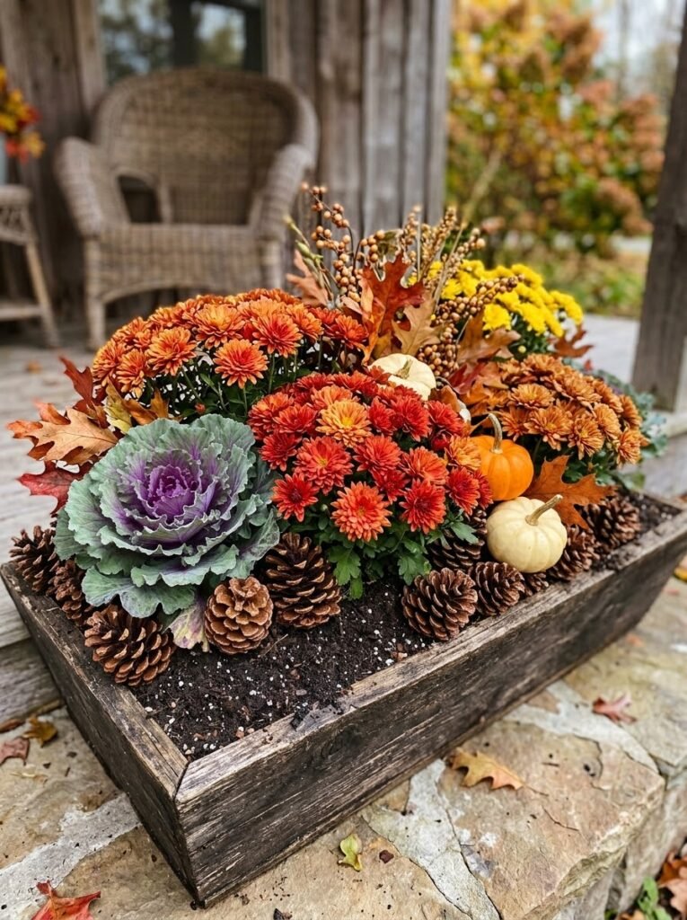 Fall Outdoor Planter Ideas