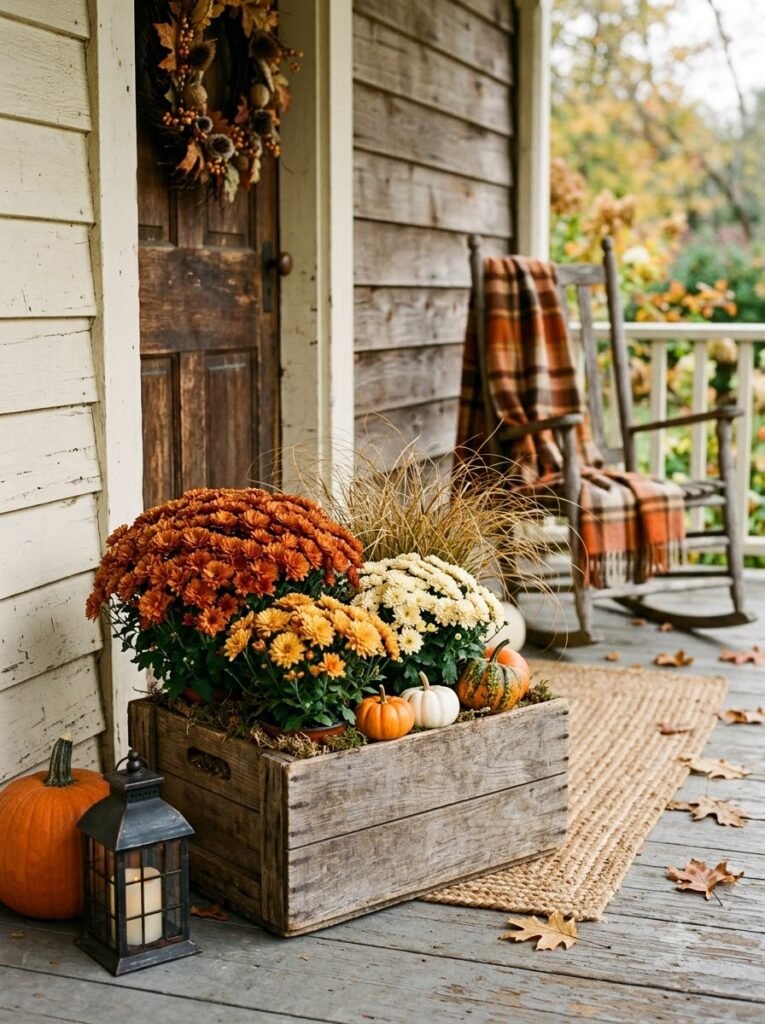 Fall Outdoor Planter Ideas
