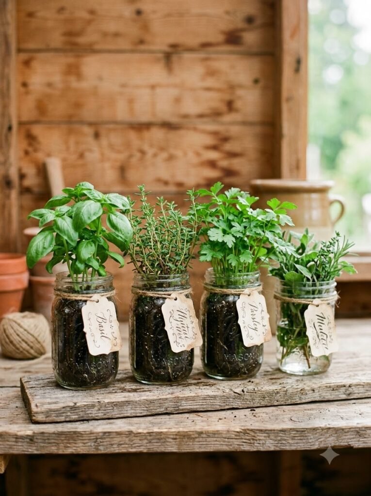 DIY Outdoor Herb Garden Ideas