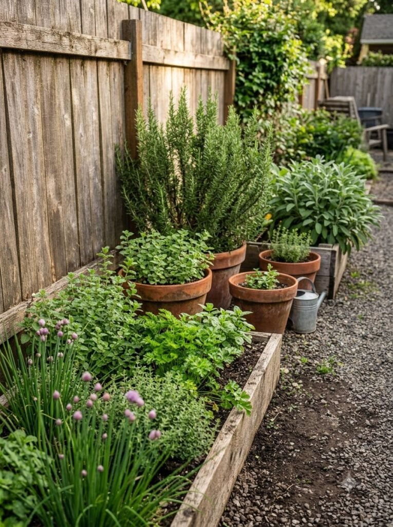 DIY Outdoor Herb Garden Ideas