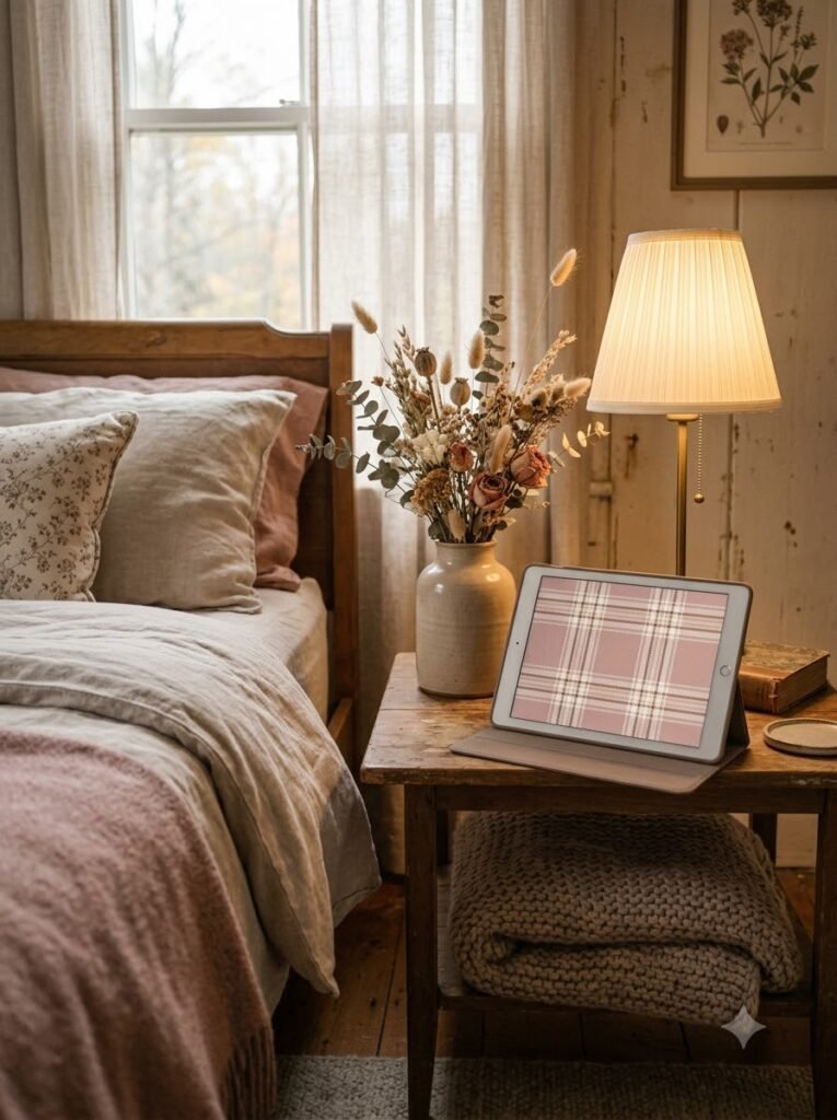 Fall Plaid Wallpaper Ideas