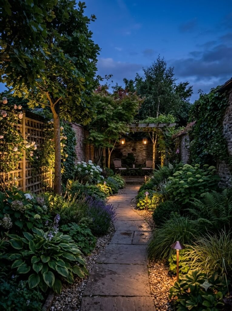 Garden Designs for Long Narrow Gardens
