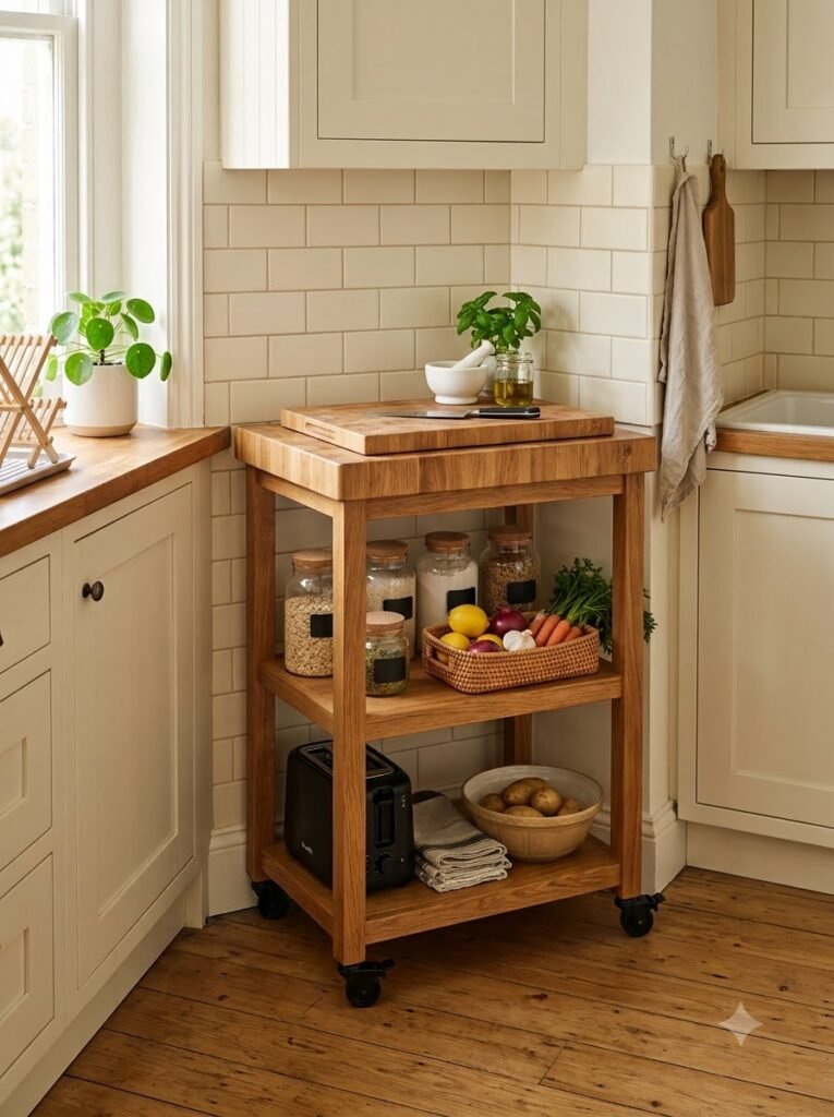 Small Kitchen Layout & Aesthetic