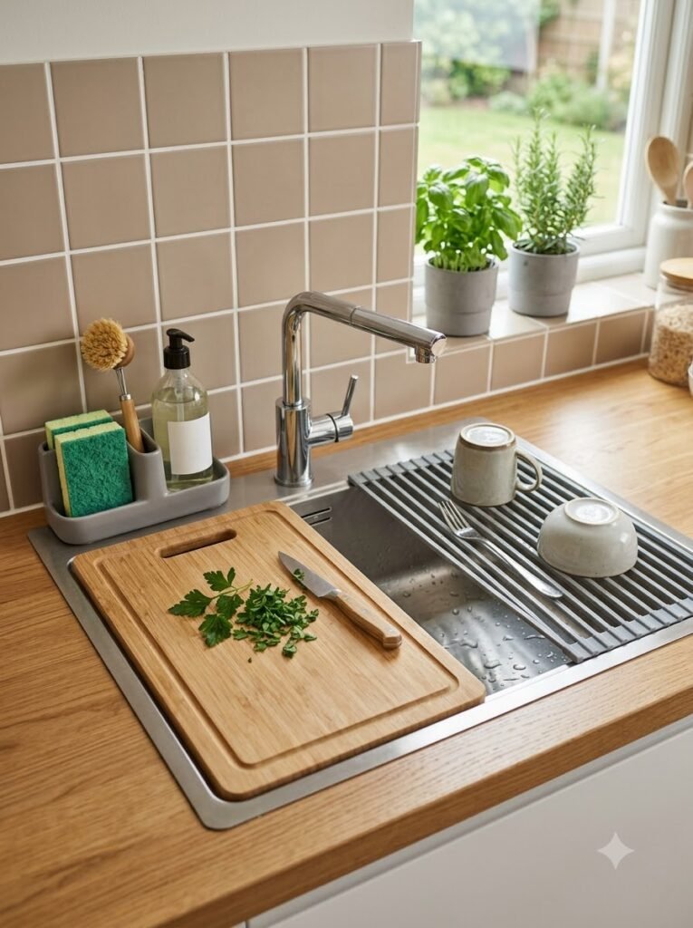 Small Kitchen Layout & Aesthetic