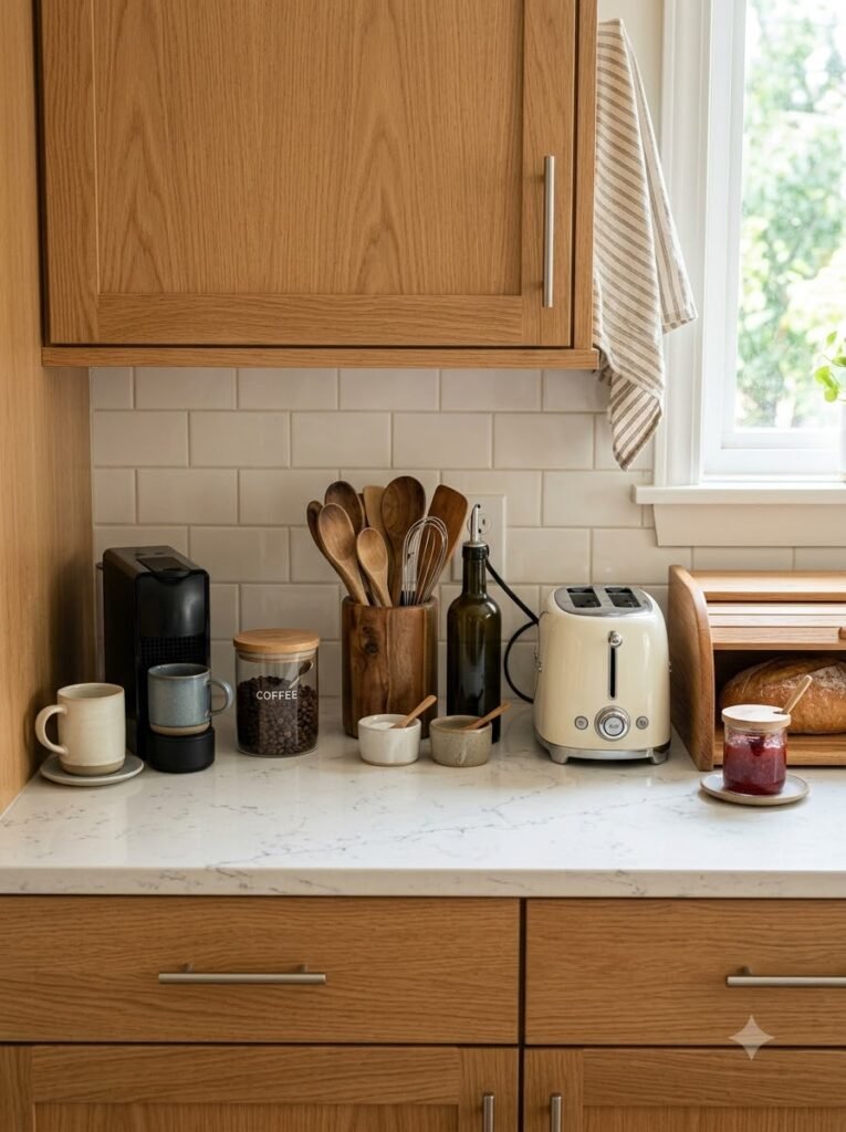 Small Kitchen Layout & Aesthetic