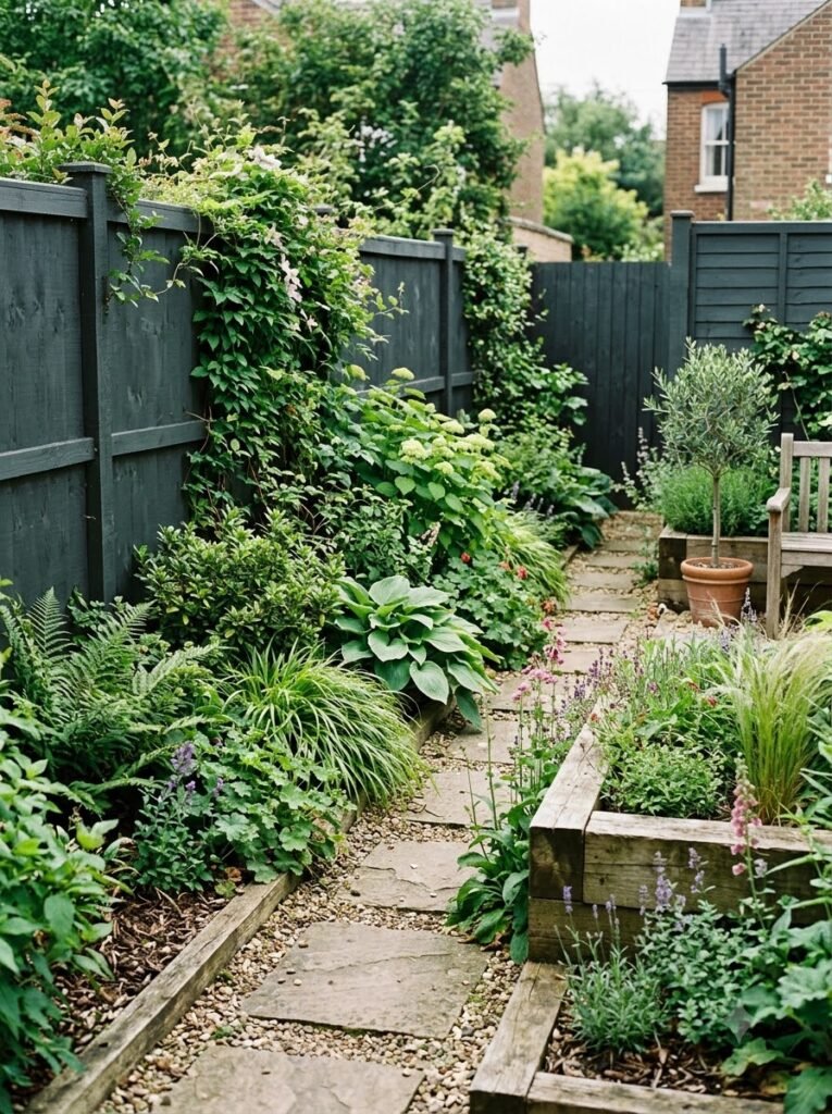 Garden Designs for Long Narrow Gardens