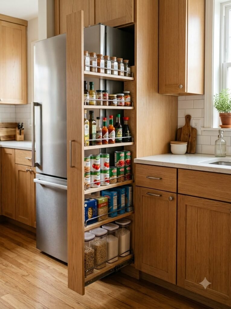 Small Kitchen Layout & Aesthetic