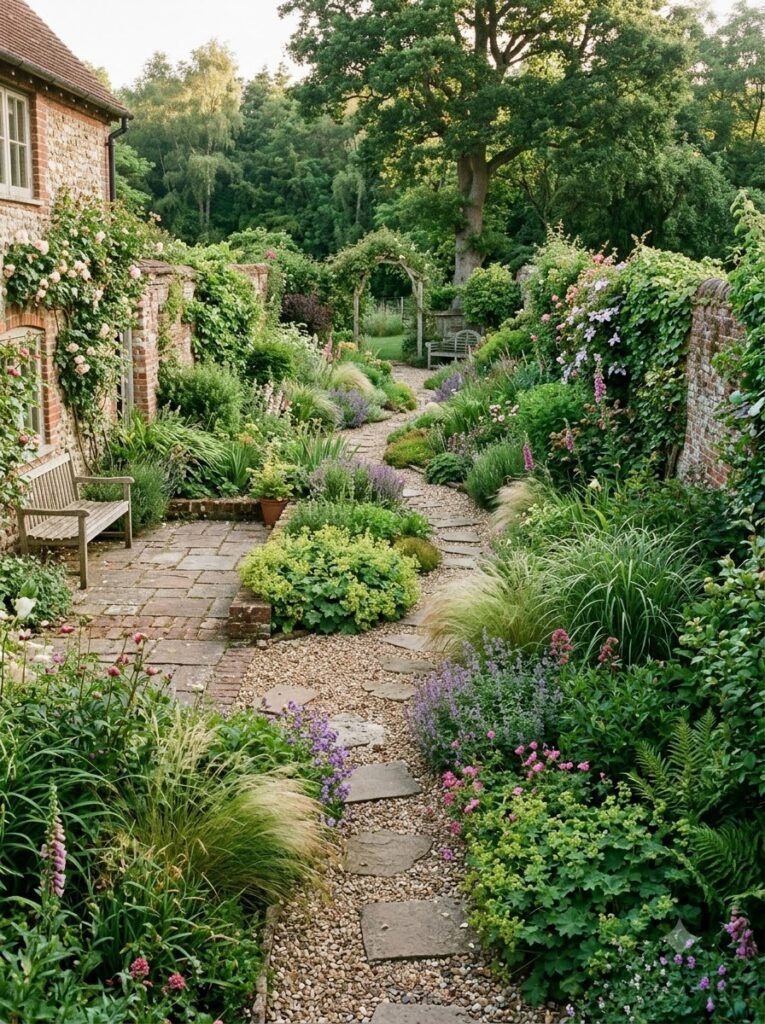 Garden Designs for Long Narrow Gardens