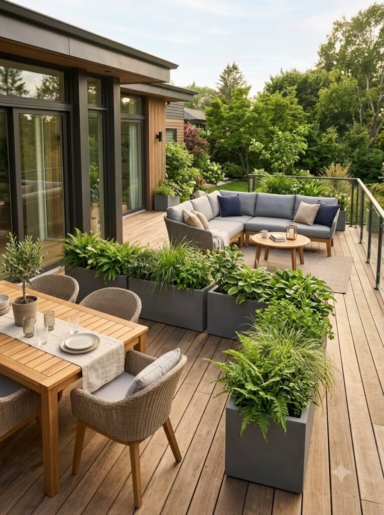 Deck and Balcony Planters