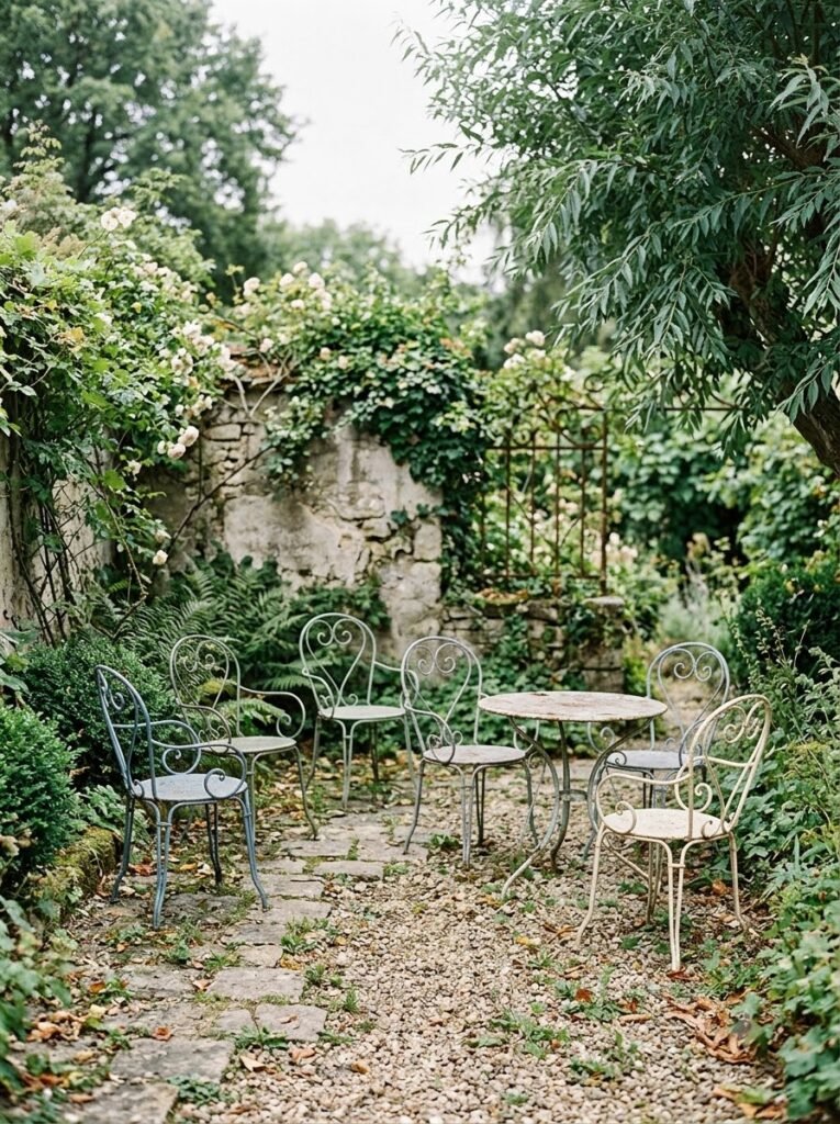 Iron Garden Chairs and Armchairs for Outdoor Spaces