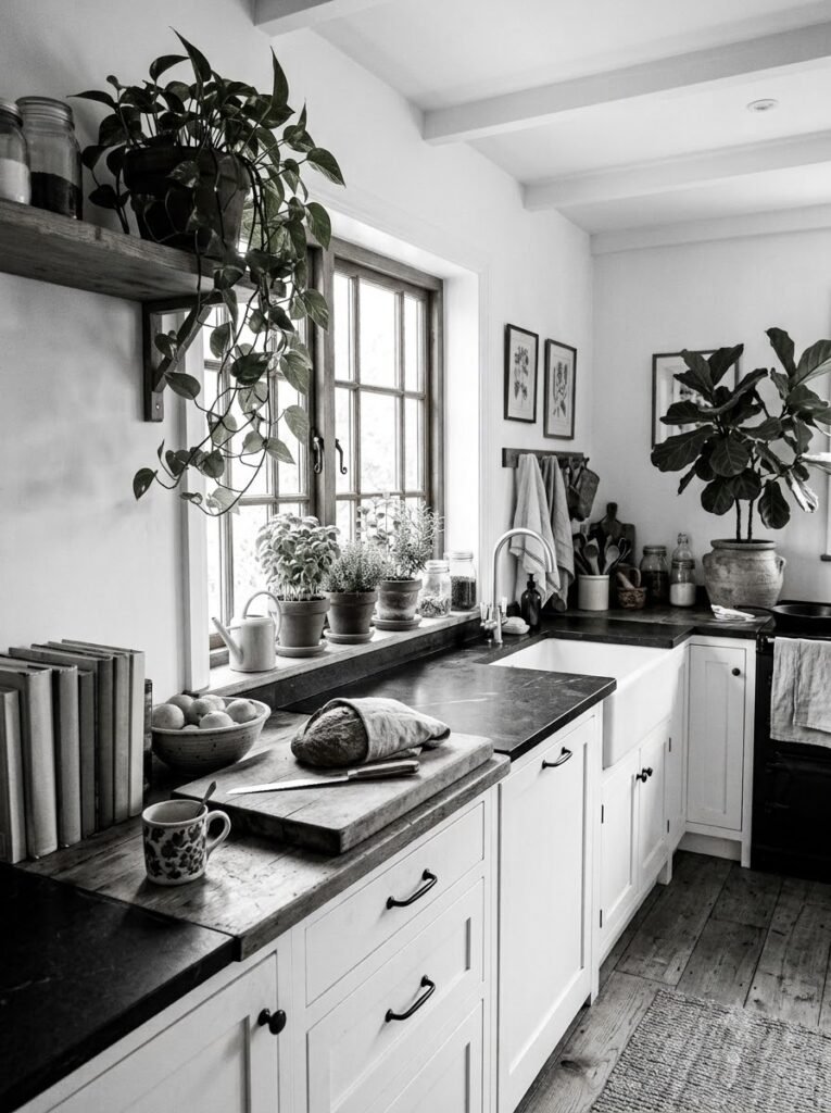 Monochrome Kitchen Ideas