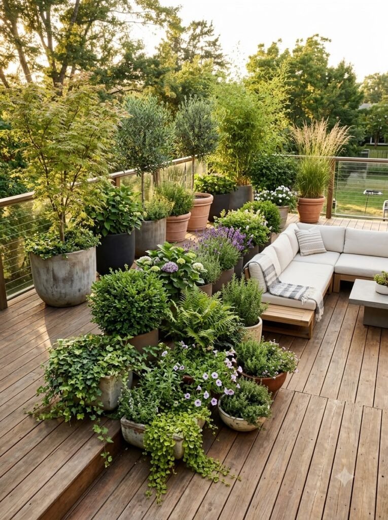 Deck and Balcony Planters