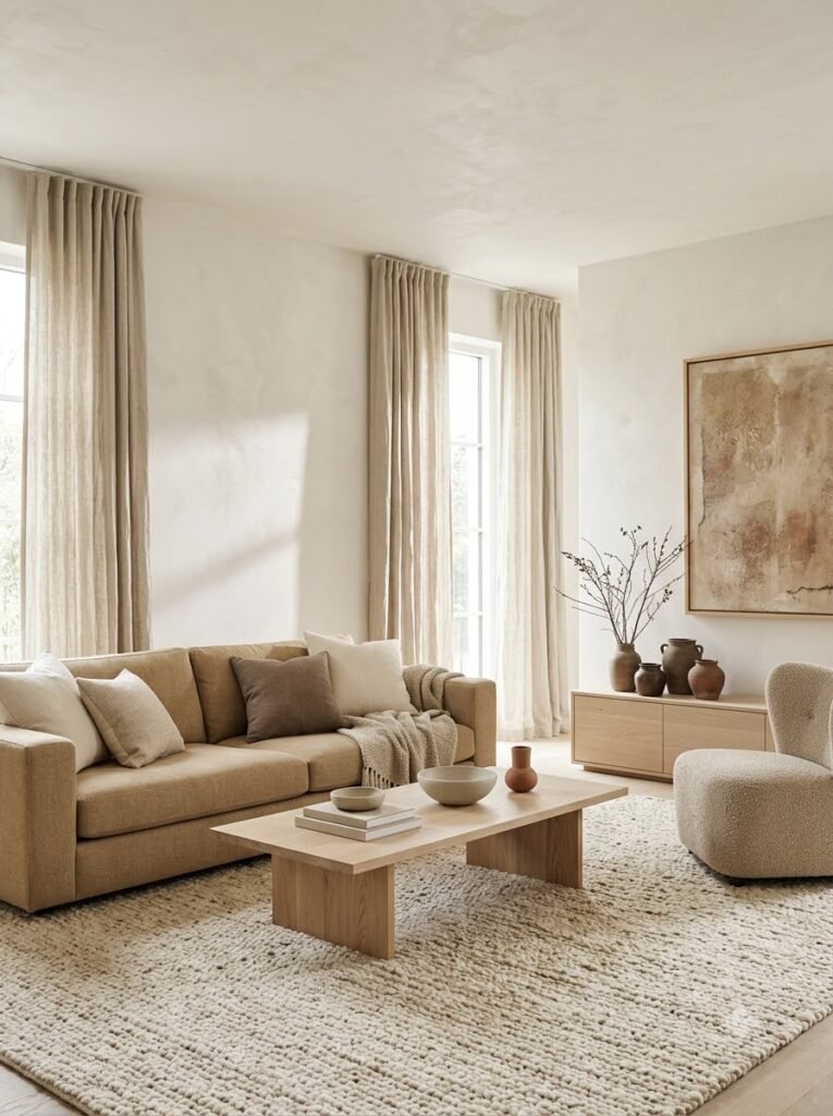 Minimalist Cozy Interiors