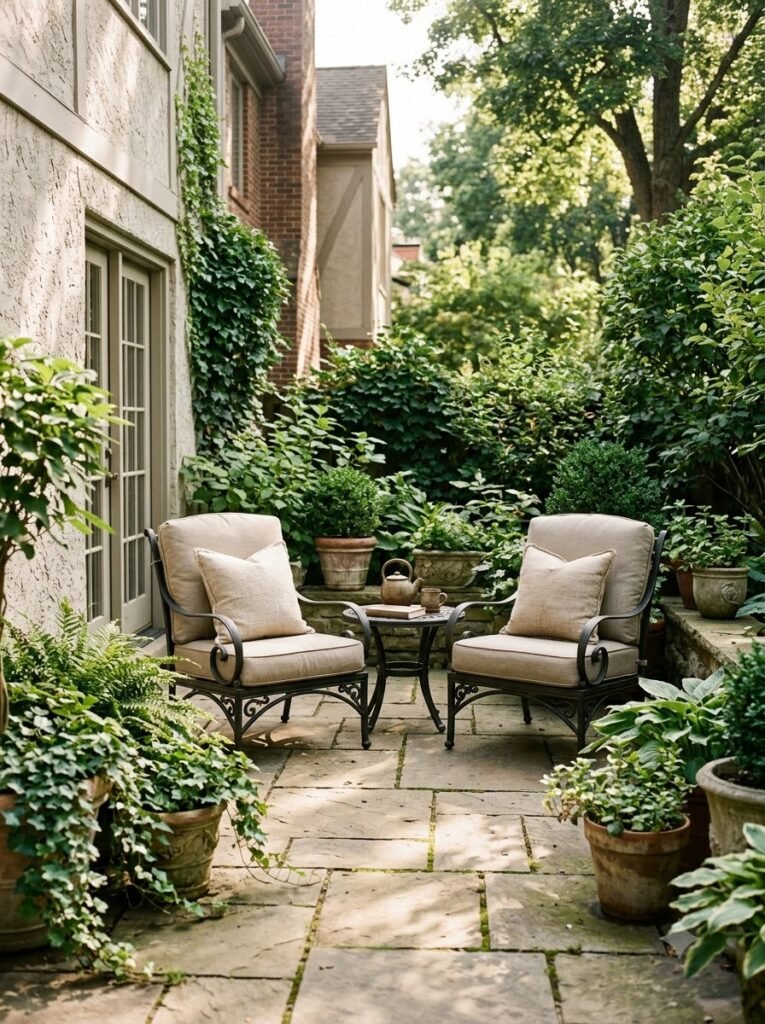 Iron Garden Chairs and Armchairs for Outdoor Spaces
