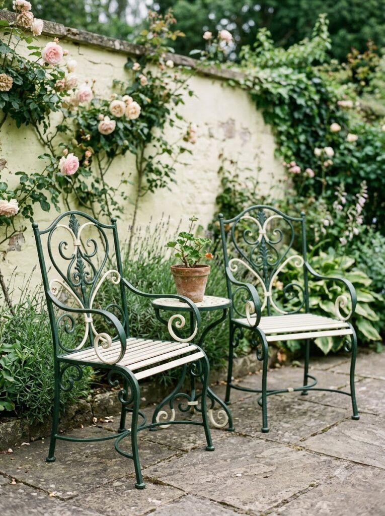 Iron Garden Chairs and Armchairs