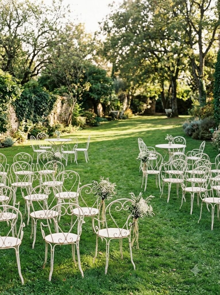 Iron Garden Chairs and Armchairs for Outdoor Spaces
