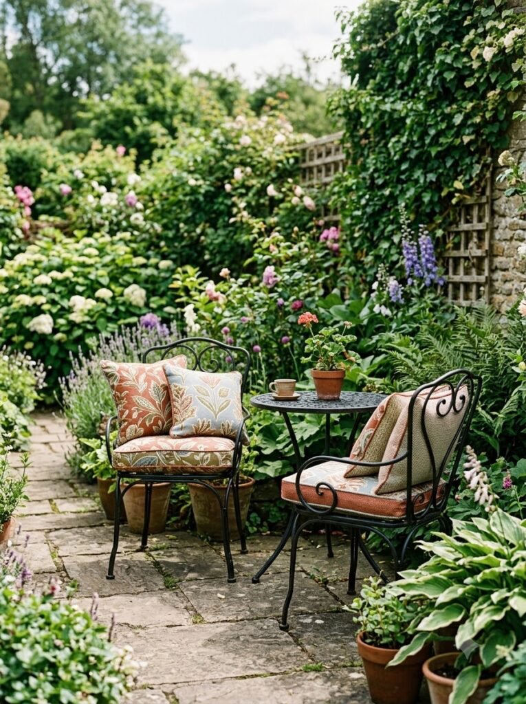 Iron Garden Chairs and Armchairs